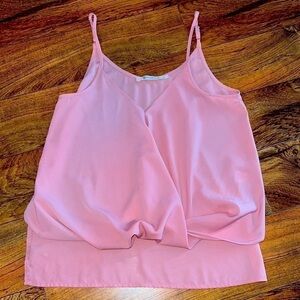 𝅺THE Impeccable Pig Small Pink Spaghetti Strap Tank/Top Summer #1